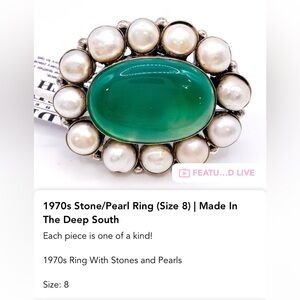 Made In The Deep South 1970s Ring